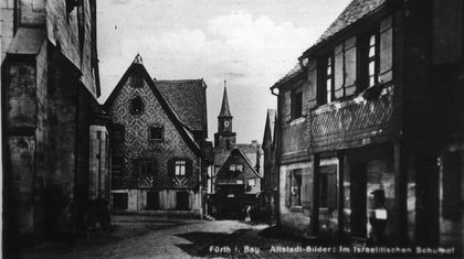 Schulhof © Jüdisches Museum Franken